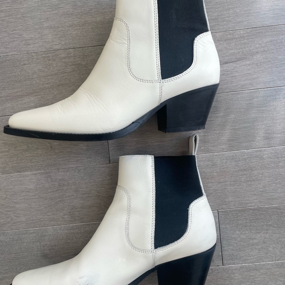 Everlane Western Boot Bone Size 8.5 - Picture 5 of 7